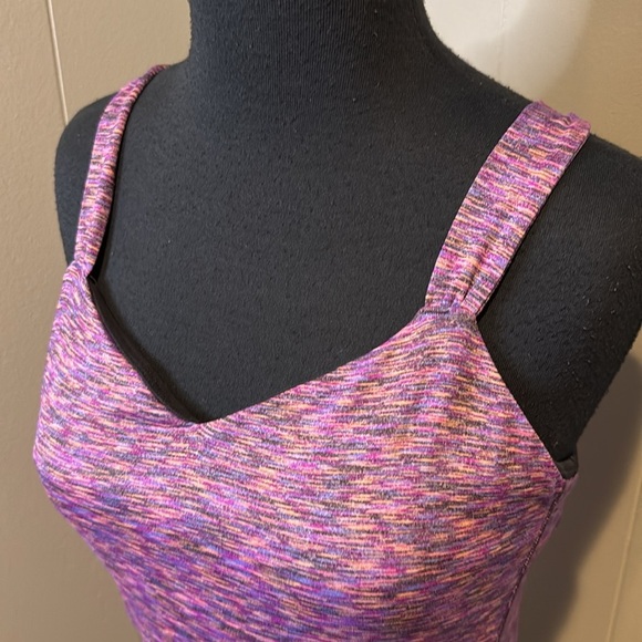 prAna Women's Medium Twyla Yoga Top Straps Stretch. Underline Support Workout - Picture 4 of 7